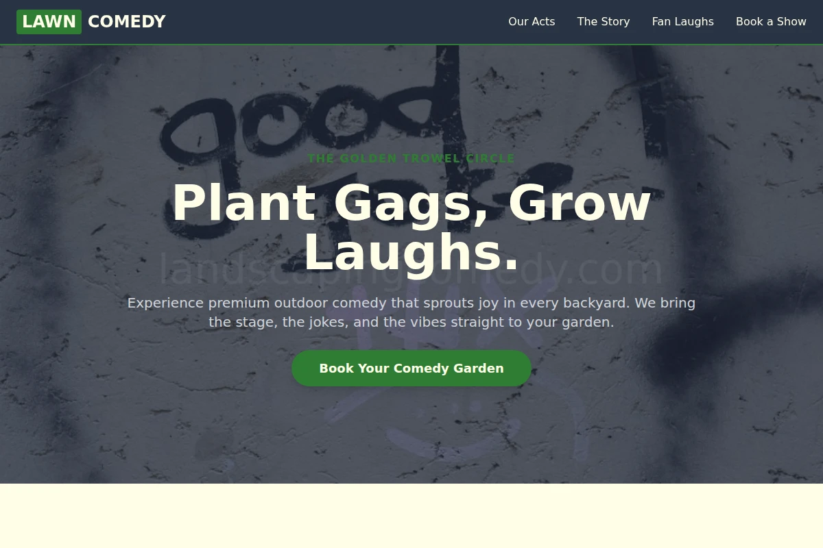Lawn Comedy